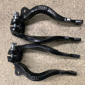 2G eclipse 95-99 left and right strut arms powder coated black.