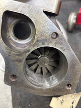 Load image into Gallery viewer, 56mm Billet HX 40 turbo With DSM bullseye .55ar  bolt on housing.
