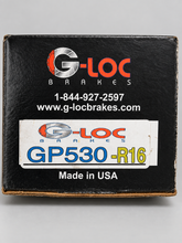 Load image into Gallery viewer, New G-Loc Race ready front stock caliper pads