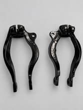 Load image into Gallery viewer, 2g eclipse talon 95-99 DSM front strut fork left &amp; right powder coated black.