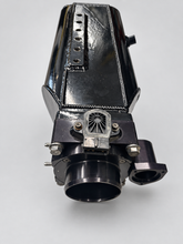 Load image into Gallery viewer, Evo 8,9 drag intake with boomba throttle body &amp; tps freshly coated black.