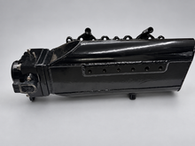 Load image into Gallery viewer, Evo 8,9 drag intake with boomba throttle body &amp; tps freshly coated black.
