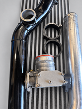 Load image into Gallery viewer, Intercooler &amp; throttle body/ intake pipe with Evil energy flanges to be used with sheet metal intake manifold for 2G eclipse or talon