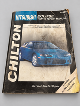 Load image into Gallery viewer, Chilton Mitsubishi clips 1990 to 98 repair manual 500400