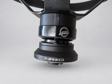 Load image into Gallery viewer, Sparco Black Suede Steering Wheel with NRG Quick Release
