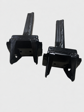 Load image into Gallery viewer, OEM 1995–1999 Mitsubishi Eclipse front bumper reinforcement brackets — rear view