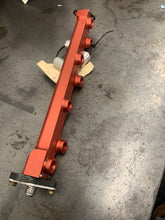 Load image into Gallery viewer, Billet AEM fuel Rail with spacers