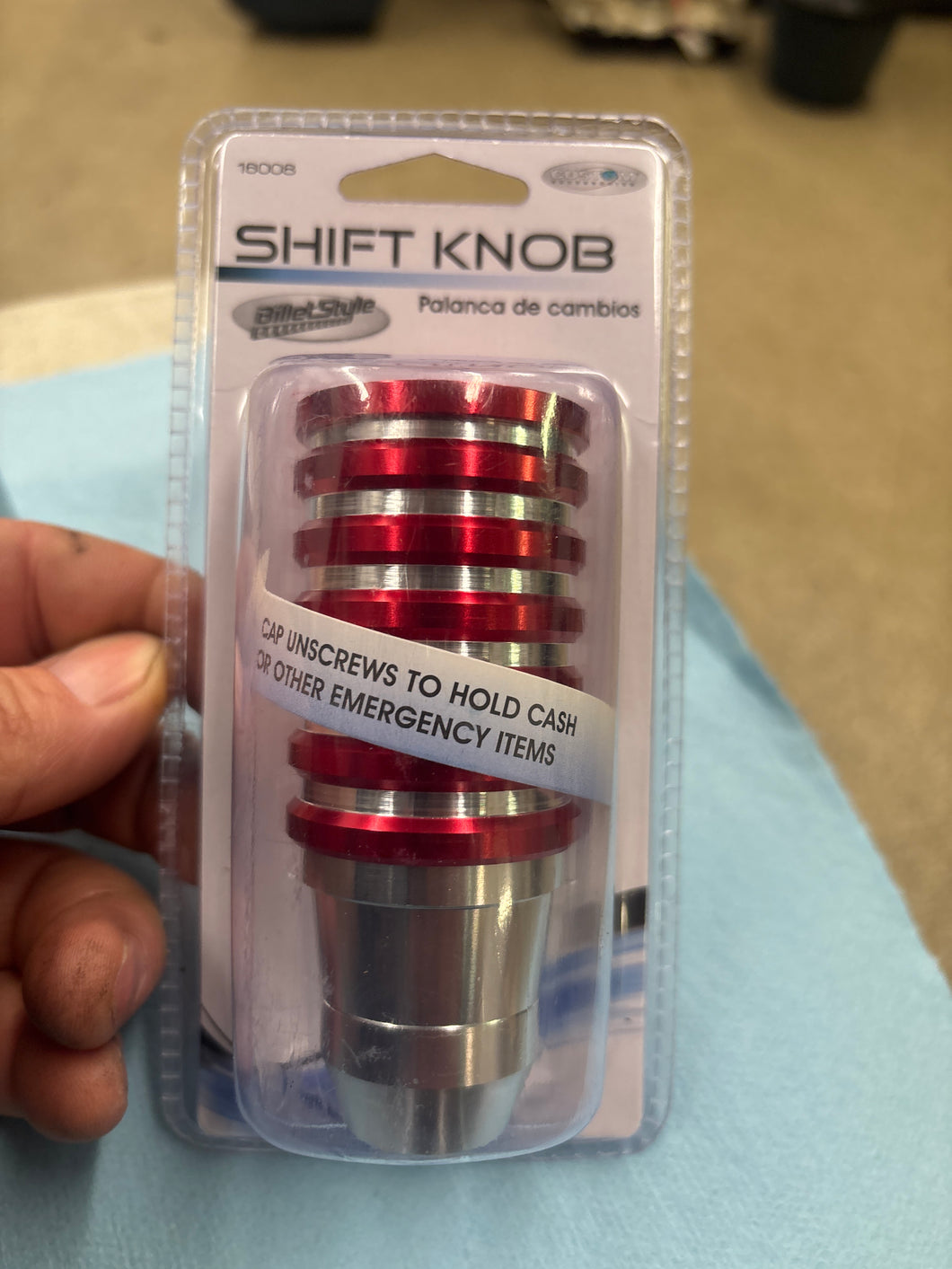 Shift knob universal billet style