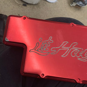 Red Hayame 2G fuse box cover