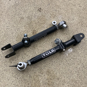 Volk 2G rear lower control arms with sway bar connection.