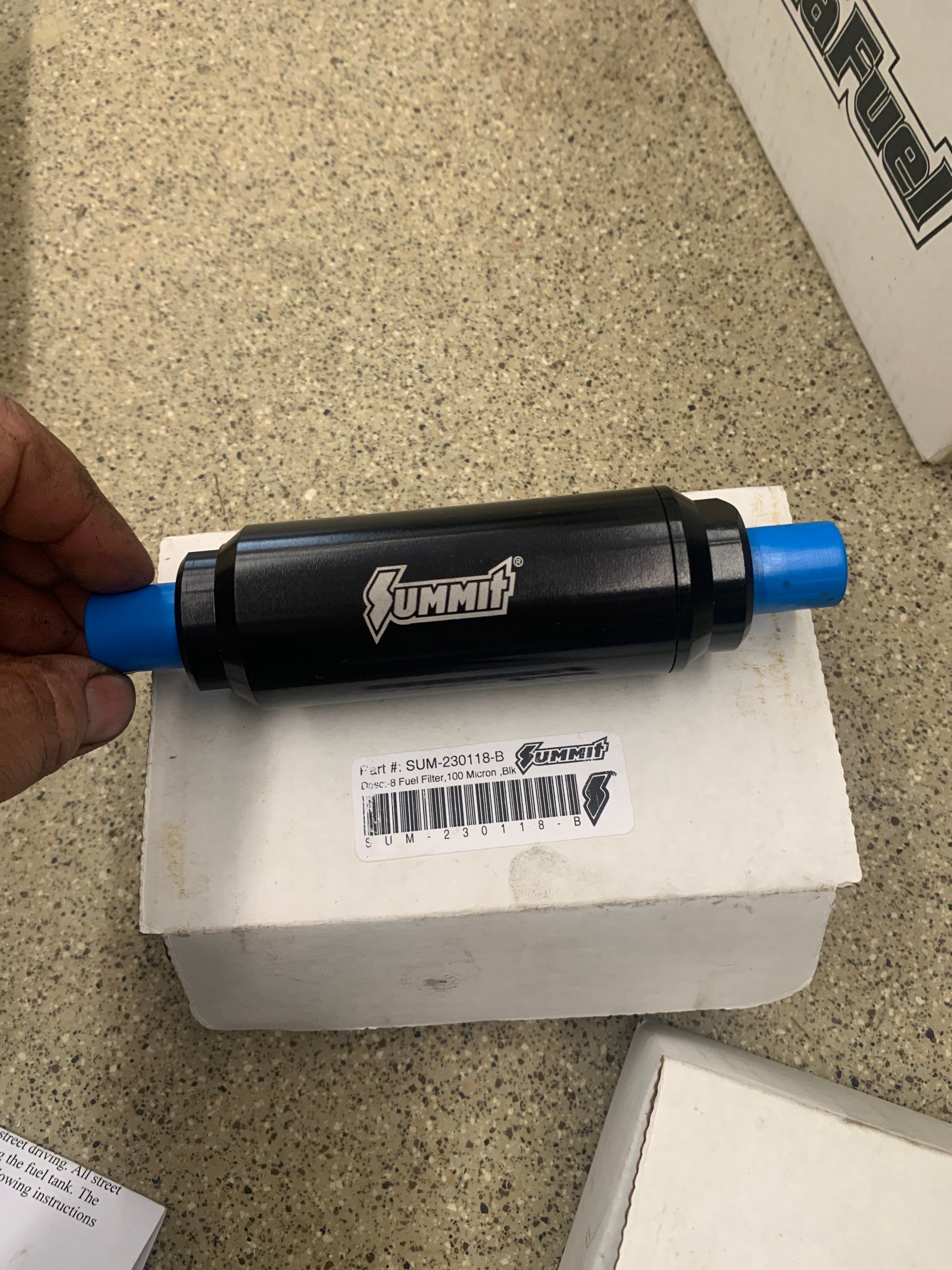 サミット　15p Summit racing in-line billet fuel filter (new) – Rix Racing