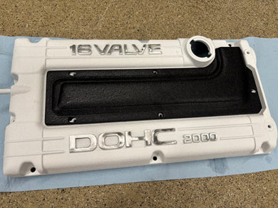 DSM Valve cover wrinkle white and wrinkle black spark plug cover 4G63