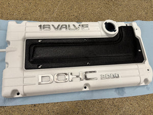 DSM Valve cover wrinkle white and wrinkle black spark plug cover 4G63