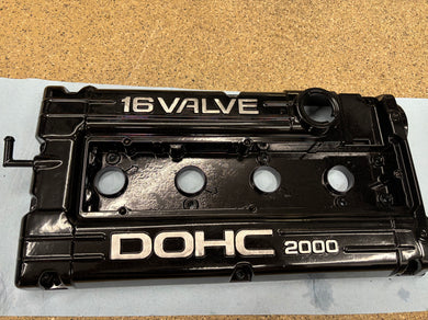 Valve cover coated black 4G63 DSM