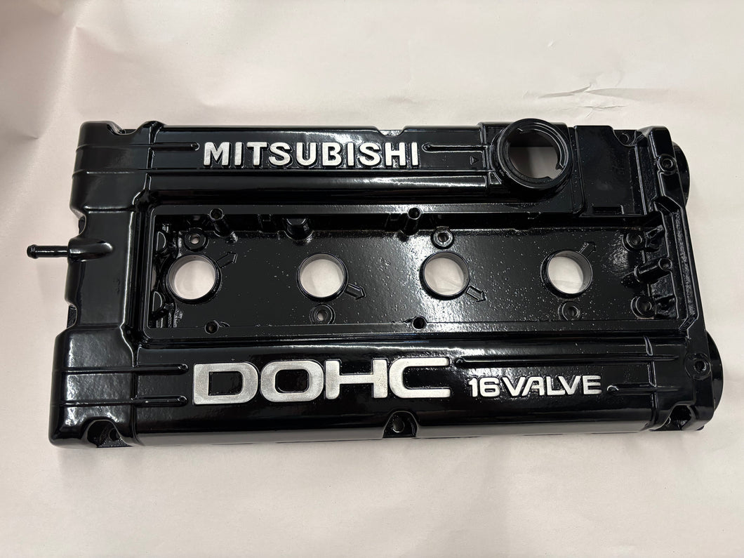 Mitsubishi 4g63 valve cover powder coated black