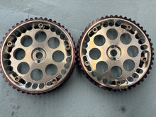 Load image into Gallery viewer, Unorthodox racing adjustable cam gears 4G63 DSM lightweight