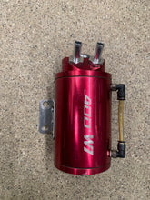 Load image into Gallery viewer, ADD W1 baffled aluminum oil catch can (red)