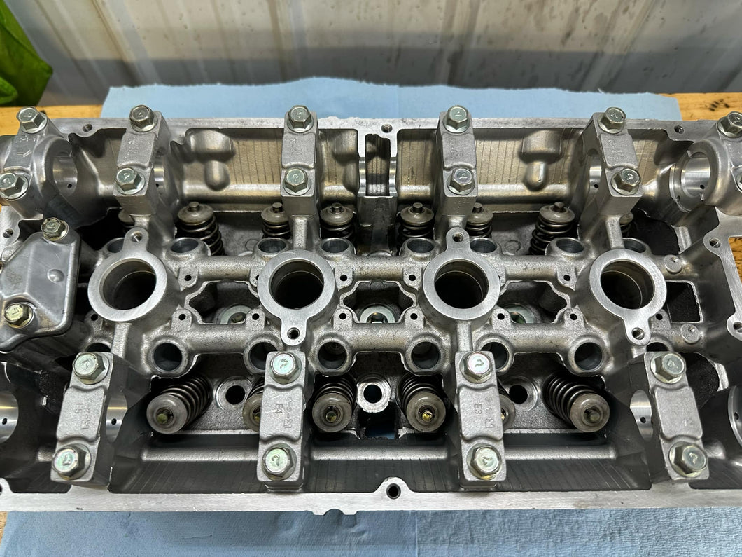 1g OEM+ cylinder head evo sodium filled exhaust valves & Evo beehive springs & retainers.