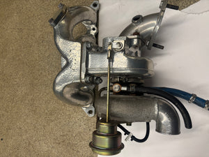 Hahn racecraft T3 20g combo with turbonetics cast manifold