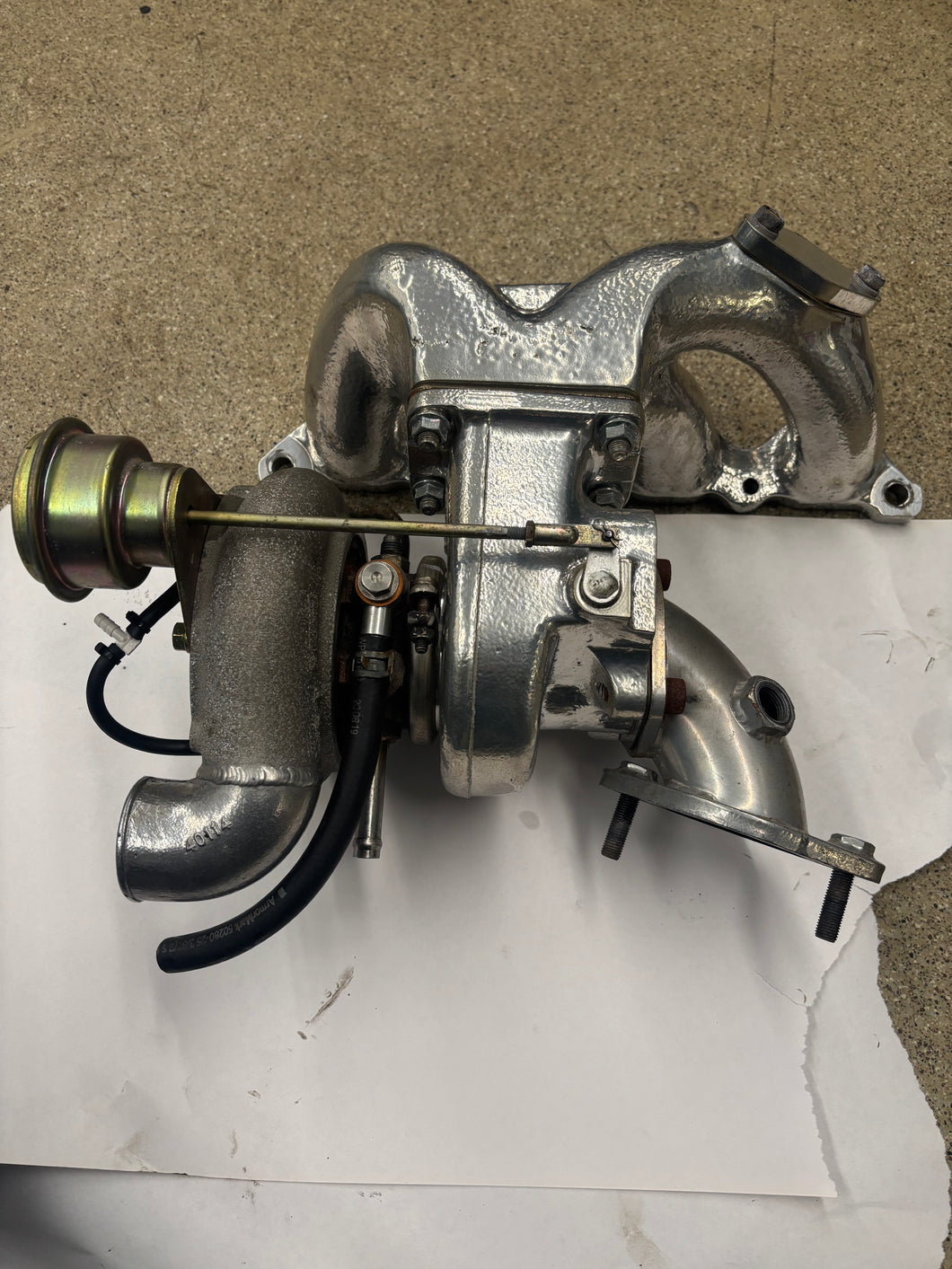 Hahn racecraft T3 20g combo with turbonetics cast manifold