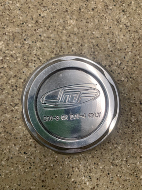 JMF aluminum brake fluid cap.