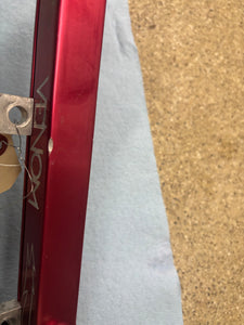 Venom aluminum fuel rail DSM 4G63 (red)