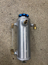 Load image into Gallery viewer, JMF universal deluxe Coolant overflow tank blue threaded cap.