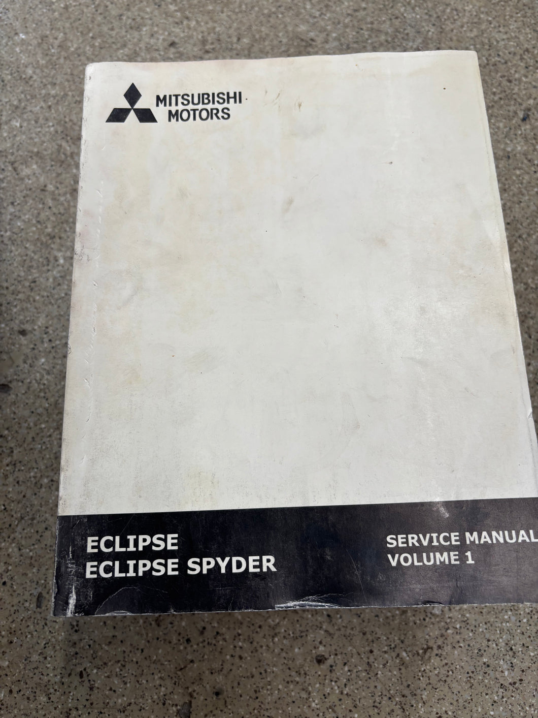 1997 Mitsubishi service manual volume 1