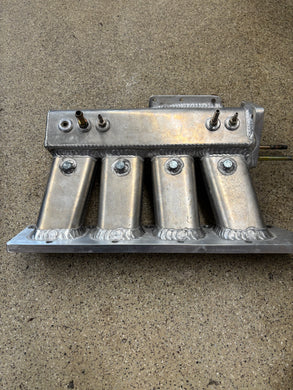 Custom shortrunner  6 bolt aluminum intake manifold. DSM