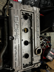 Diamond star valve cover