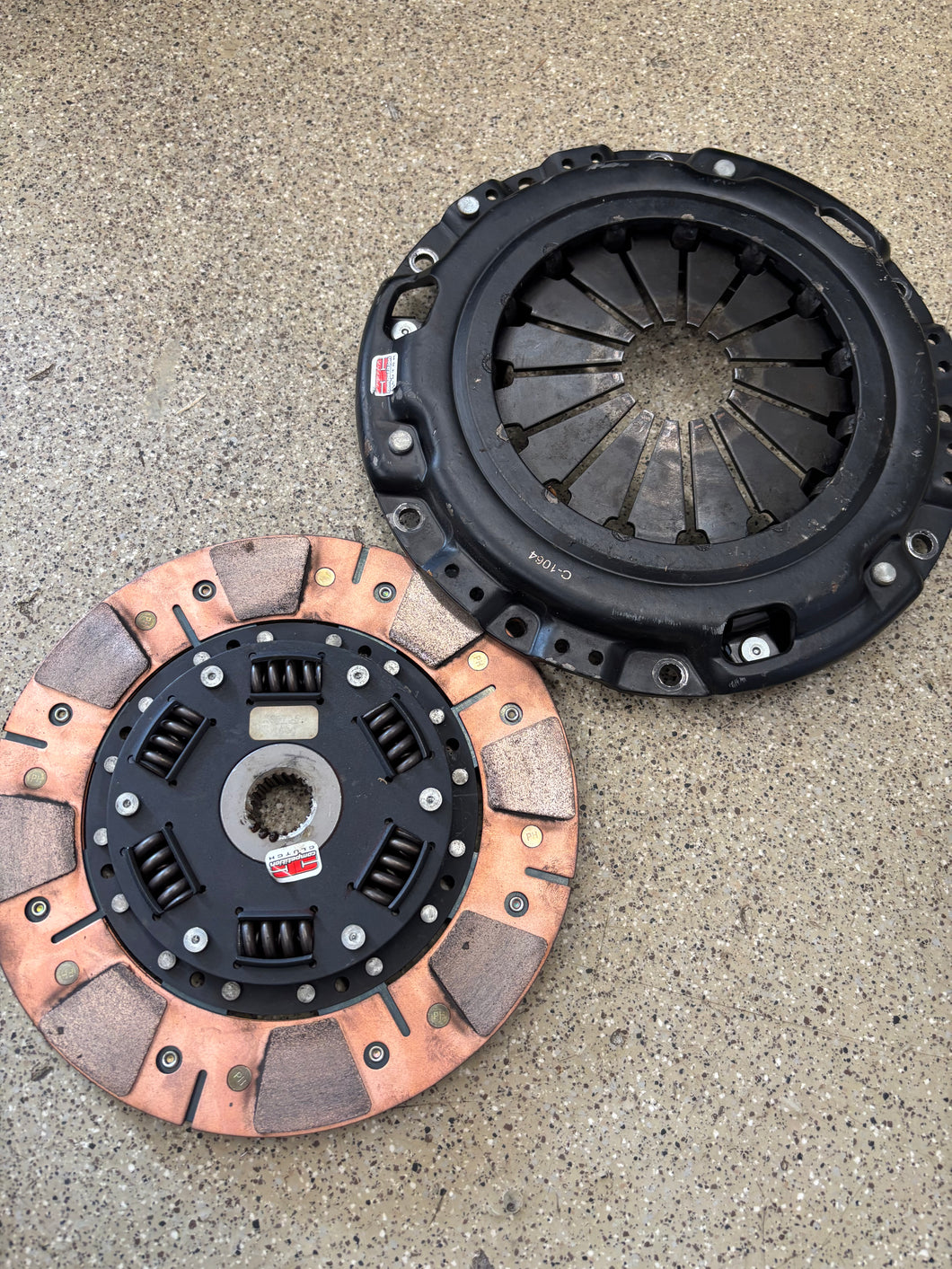 Competition clutch stage 3 for 1g or 2g or Evo 1-3