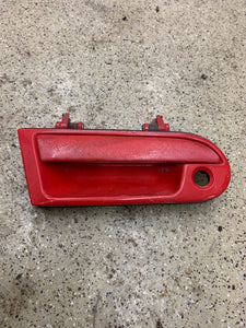 1g OEM red passenger side door handle