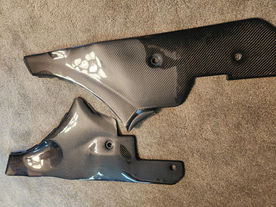 Carbon fiber kick panels 2g 95-99