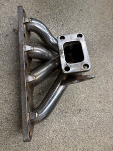 Exhaust manifold T3 DSM with wastegate flange