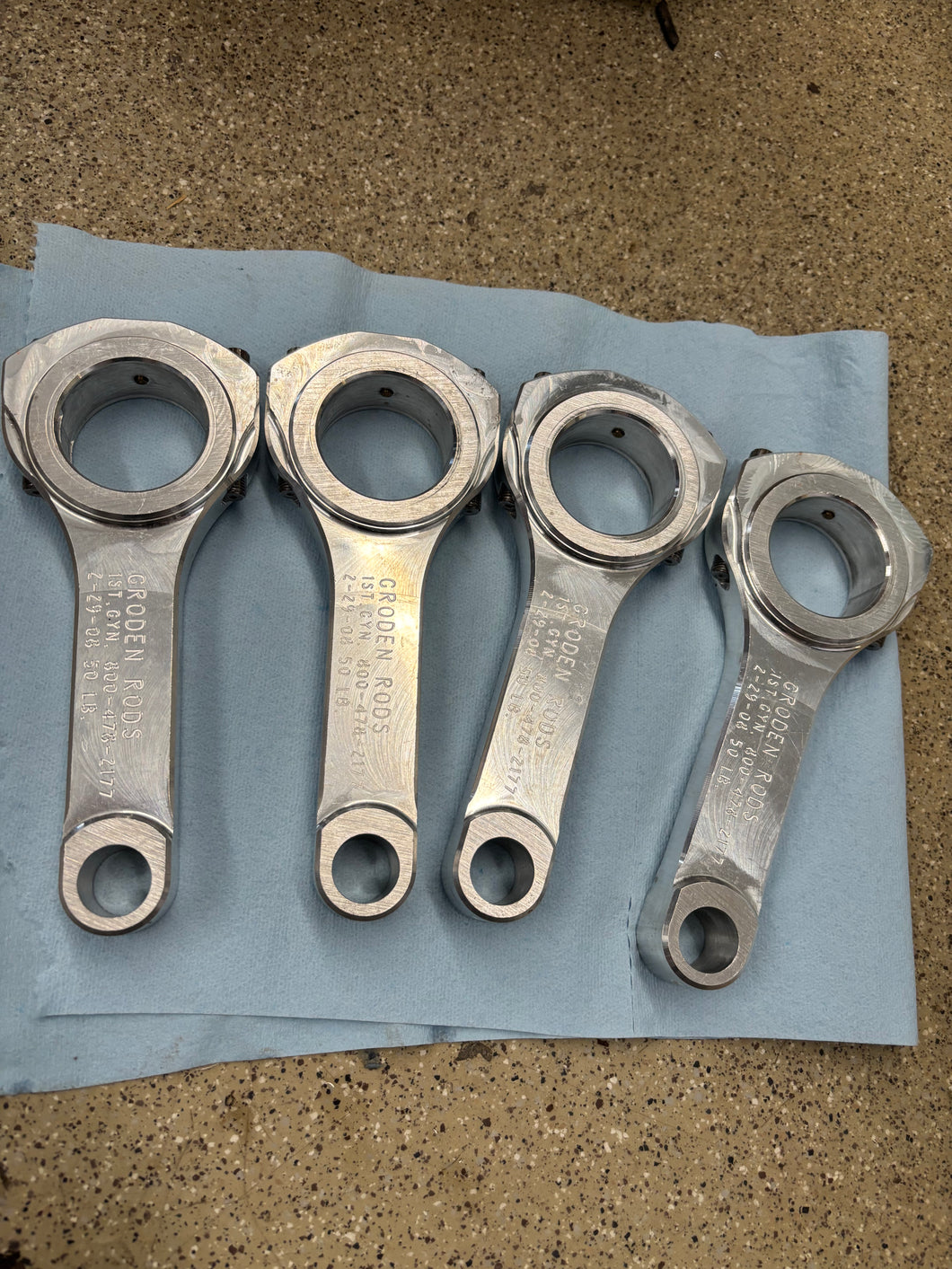 Groden connecting Rods 4g63 6 bolt DSM 1st. CYN 2008 50lb