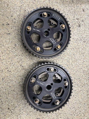 Aem Tru-time adjustable cam gears 4g63