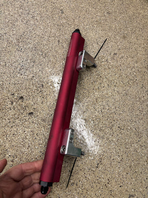 FIC red fuel rail 4G63 DSM