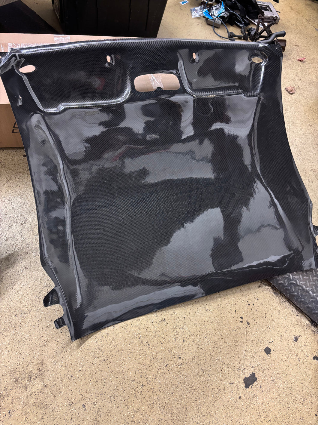 2G eclipse or Talon non sunroof carbon fiber headliner