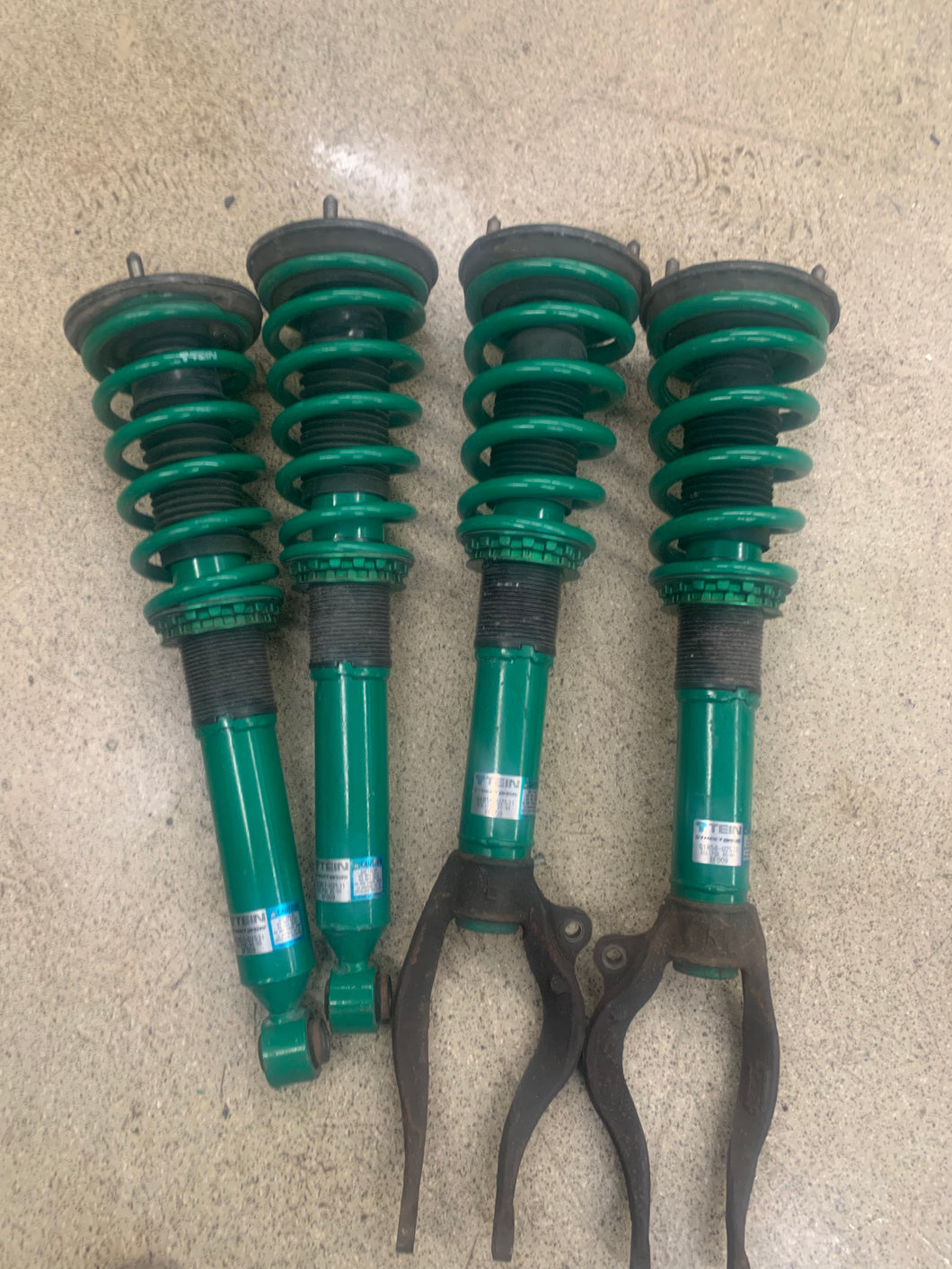 Tein Coilovers for 2g street basis