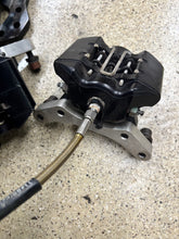 Load image into Gallery viewer, STM 2g DSM lightweight Rear drag brake kit with scalloped rotors.