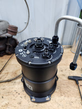 Load image into Gallery viewer, Radium multi-pump fuel surge tank with 2 Walbro 450 fuel pumps.