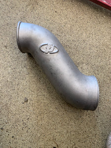 FP cast aluminum intake pipe 1g/2g