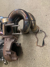 Load image into Gallery viewer, OBX racing exaust manifold and Holset HY35 turbo rebuilt by Justin whitesell.