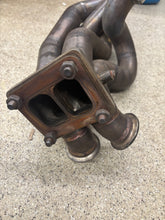 Load image into Gallery viewer, Masfab Twin Scroll T4 SideWinder Twin Scroll T4 exhaust manifold, Precision 46mm Wastegates and Bullseye S372 Turbocharger.