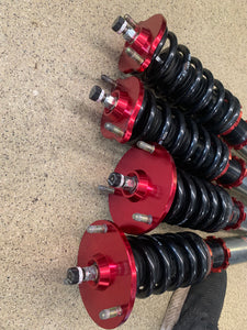 Megan racing street series coilovers 32 levels of damper adjustment