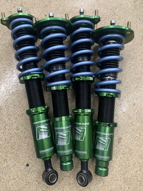 Fortune Auto 500 series coilovers with swift springs upgrade 95-99 Eclipse