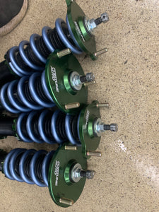 Fortune Auto 500 series coilovers with swift springs upgrade 95-99 Eclipse