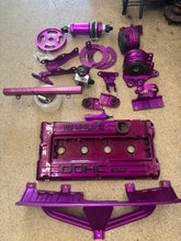 Load image into Gallery viewer, 2g Bundle of purple coated parts!