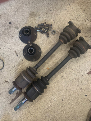 4 bolt axles with cups