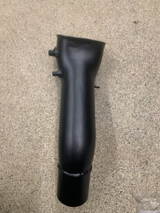 2 1/2 Intake pipe recirculating coated black